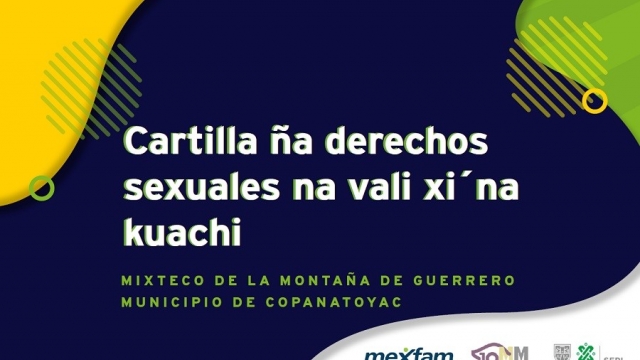 Cartilla de Derechos Sexuales de Adolescentes y Jóvenes - Mixteco de Guerrero