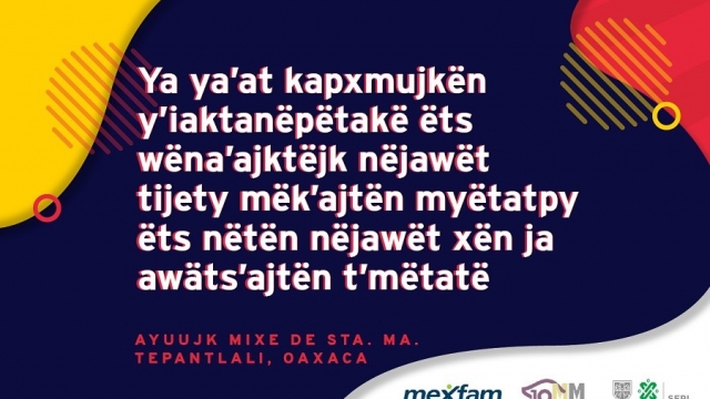 Cartilla de Derechos Sexuales de Adolescentes y Jóvenes - Ayuujk