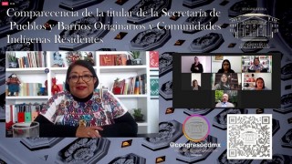 COMPARECE LA DRA. LAURA RUIZ, TITULAR DE LA SEPI, ANTE EL CONGRESO DE LA CDMX