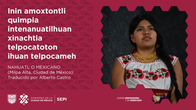 Cartilla de Derechos Sexuales de Adolescentes y Jóvenes - Náhuatl